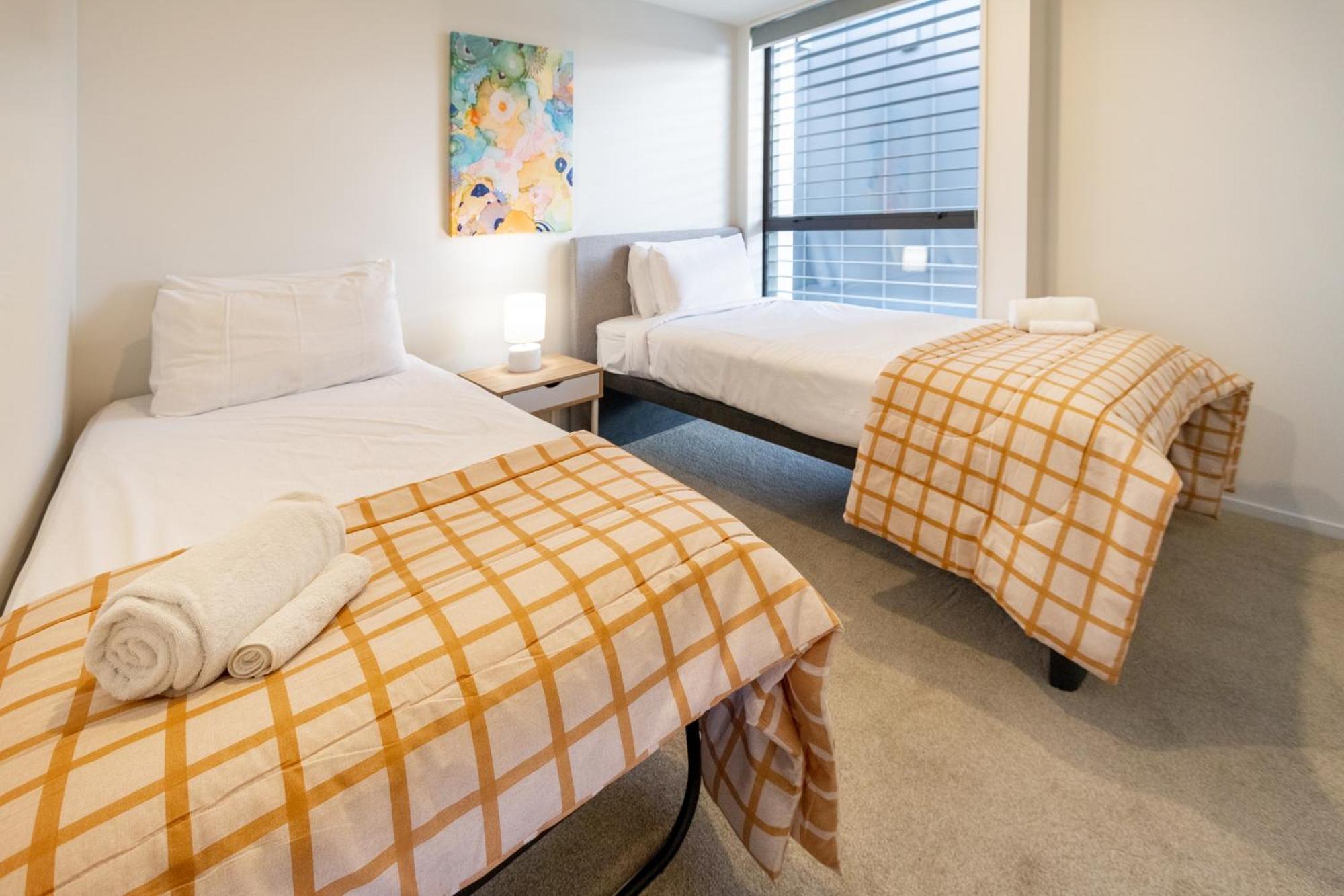 Apartamento Modern 2 Bed 2 Bath Opposite Hagley Park Christchurch Exterior foto