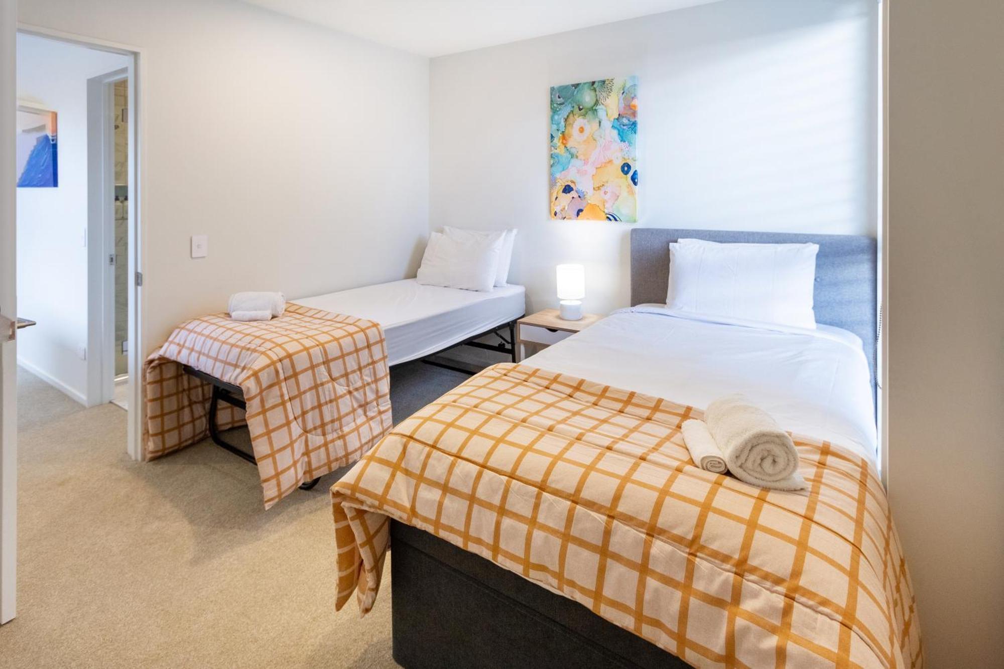Apartamento Modern 2 Bed 2 Bath Opposite Hagley Park Christchurch Exterior foto
